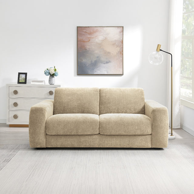 Chesney Beige Sofa W/Sleeper