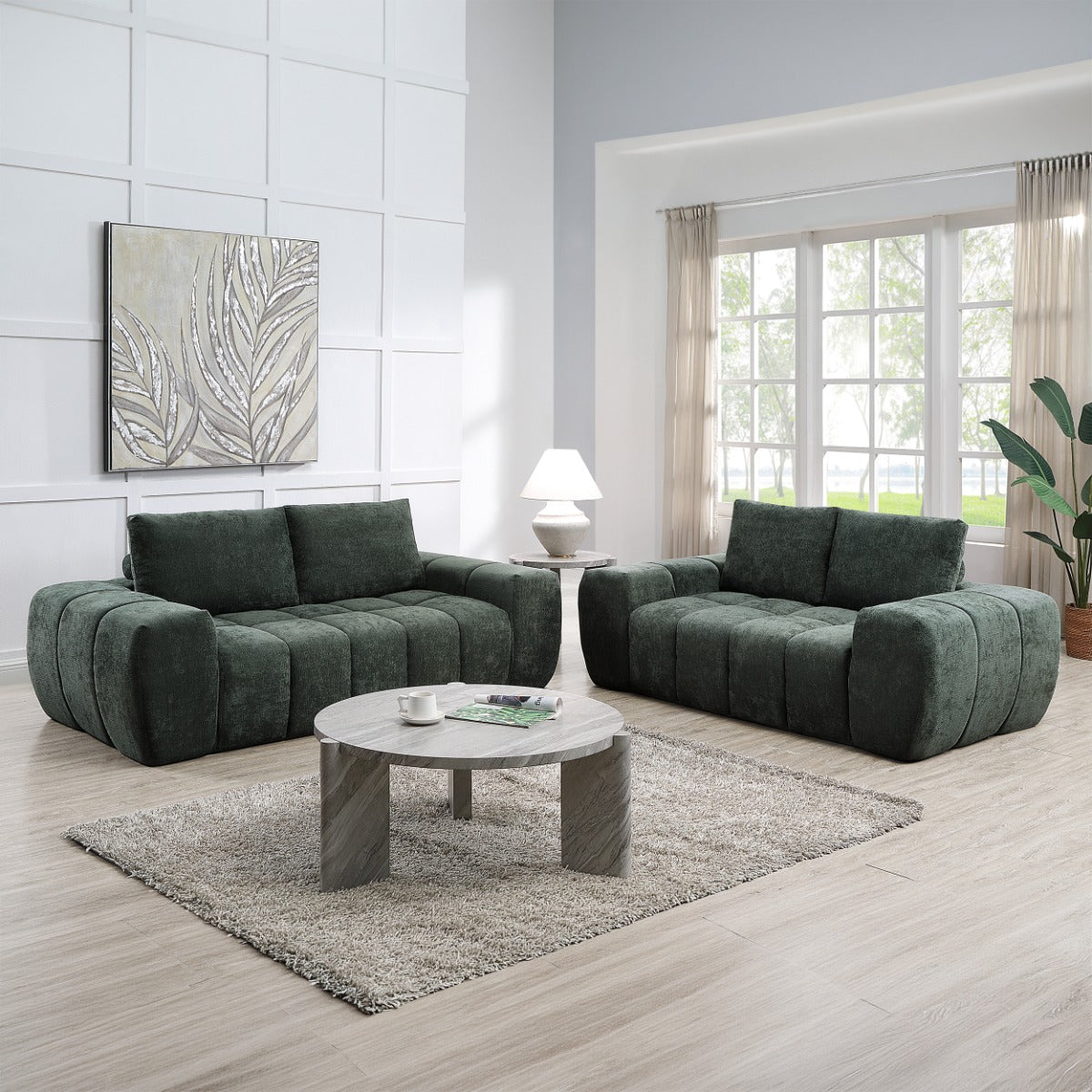 Medwin Green Sofa