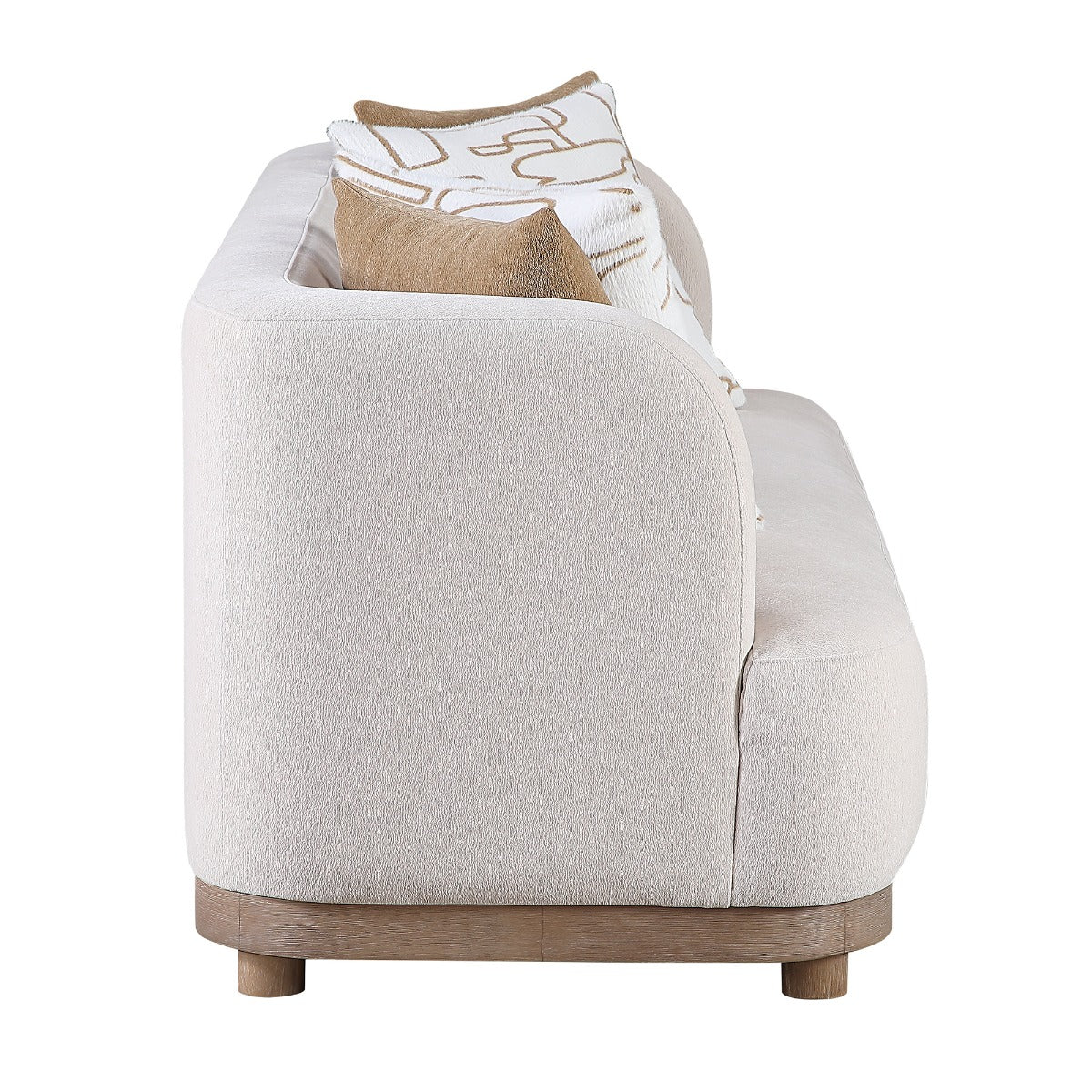 Duncan Beige Sofa w/4 Pillows