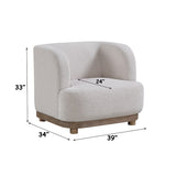 Duncan Beige Chair
