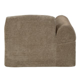Almano Brown Modular - Left Facing Arm Chair