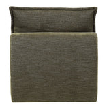 Leighton Green Modular - Armless Chair W/1 Pillow