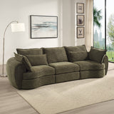 Leighton Green Modular - Armless Chair W/1 Pillow