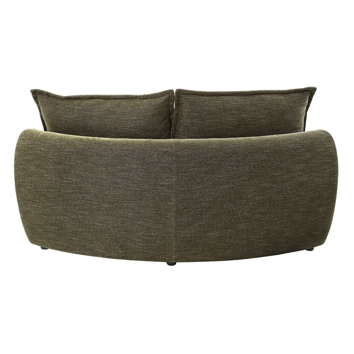 Leighton Green Modular - Wedge W/4 Pillows
