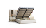 Marsel Cream Storage Bed With Headboard