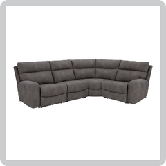Fabric Power Reclining Sectionals