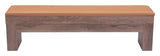 Bonker Brown Storage Bench (Set of 2)