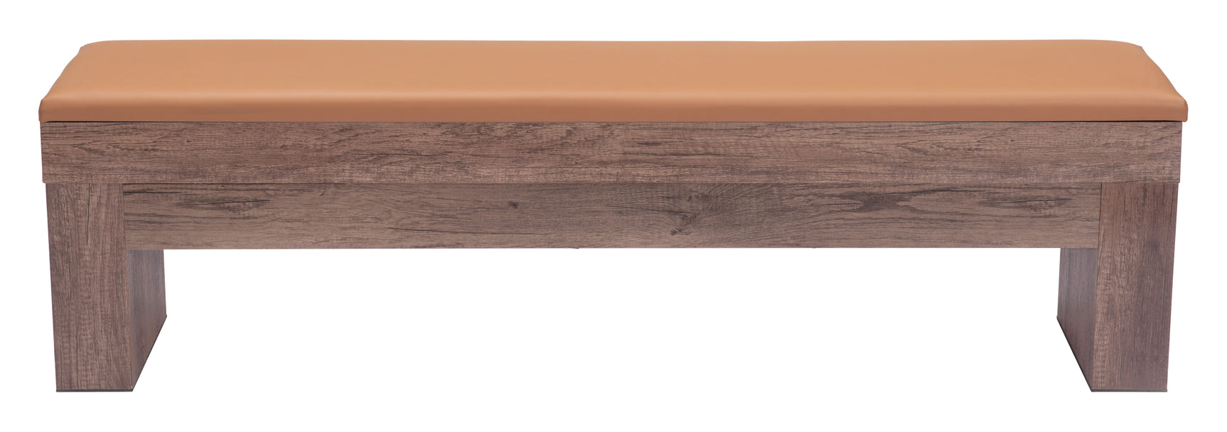 Bonker Brown Storage Bench (Set of 2)