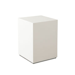 Montage Ivory Cement End Table - Ornate Home