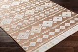 Metta Rust Outdoor Area Rug - Clearance