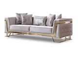 Munich Cream Stationary Sofa