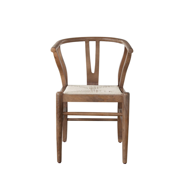 Nara Caramel Wood Dining Chair - Ornate Home