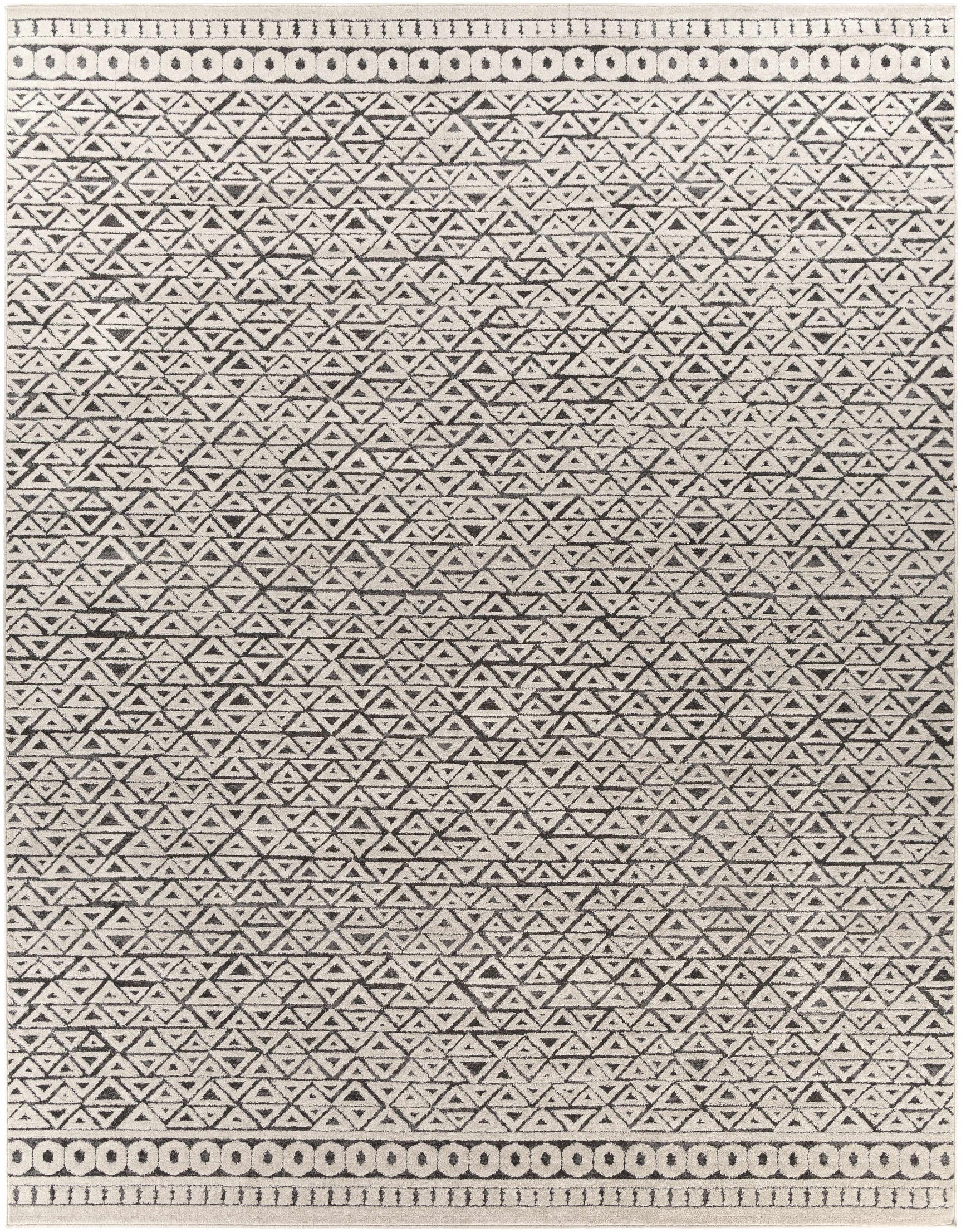 Naylor Beige/Charcoal Rug - Clearance
