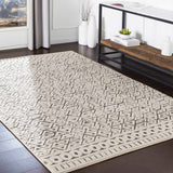 Naylor Beige/Charcoal Rug - Clearance