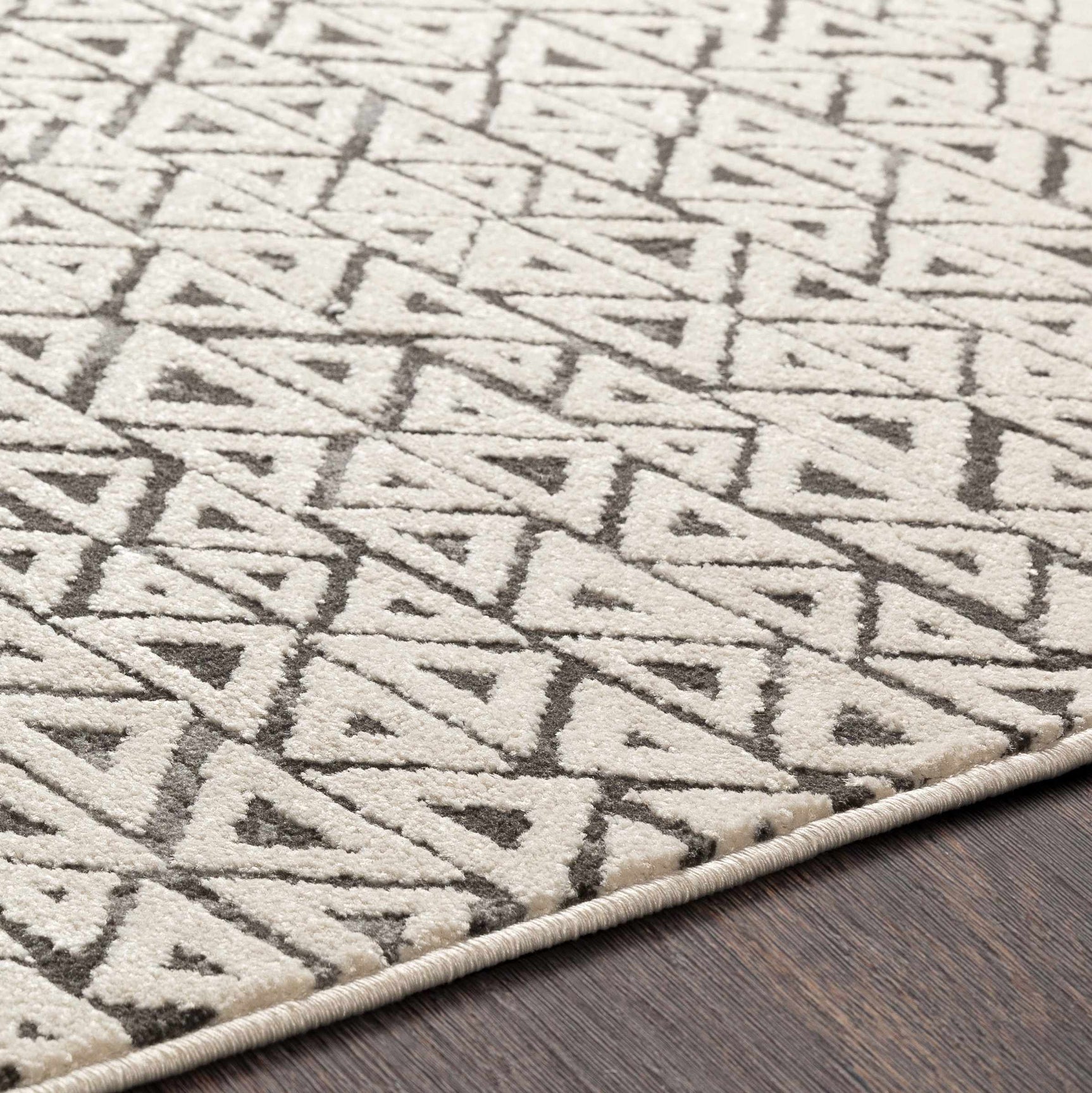 Naylor Beige/Charcoal Rug - Clearance