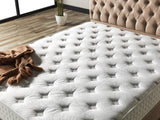 Nevada Cream Storage Bed With Headboard