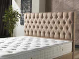Nevada Cream Storage Bed With Headboard