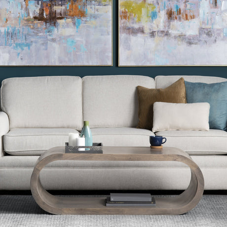 İnfinity Brown/Gray Cocktail Table - Ornate Home