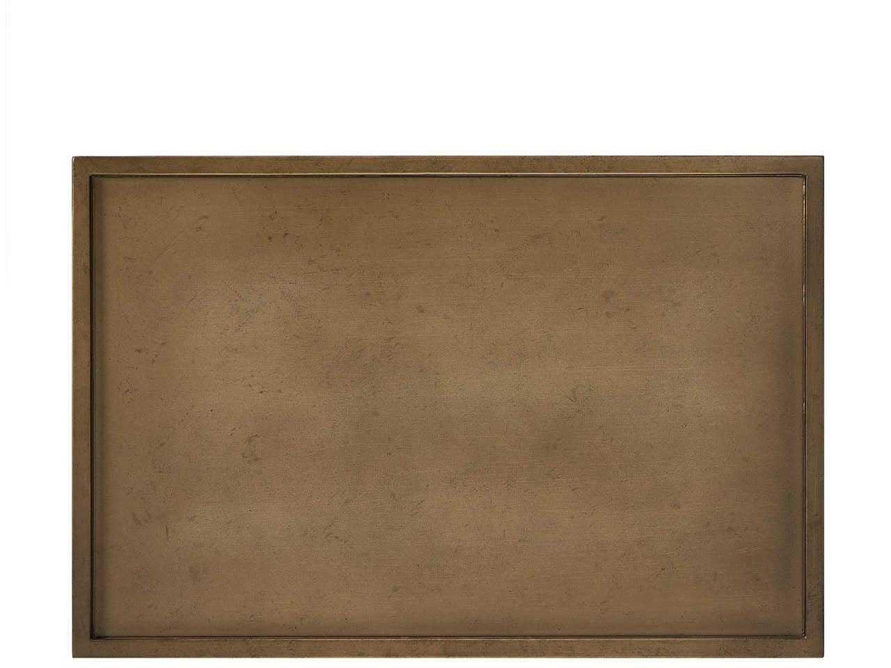 Montclair Smoked Gold Metal Side Table
