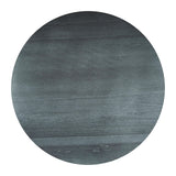 Metropolis Gray & Silver Dining Table
