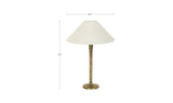 Lavinia Aged Brass Table Lamp
