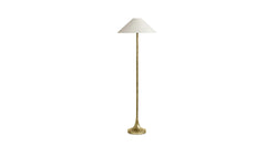 Lavinia Aged Brass Floor Lamp