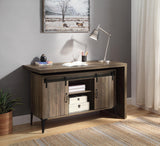 Zakwani Rustic Oak/Black Writing Desk