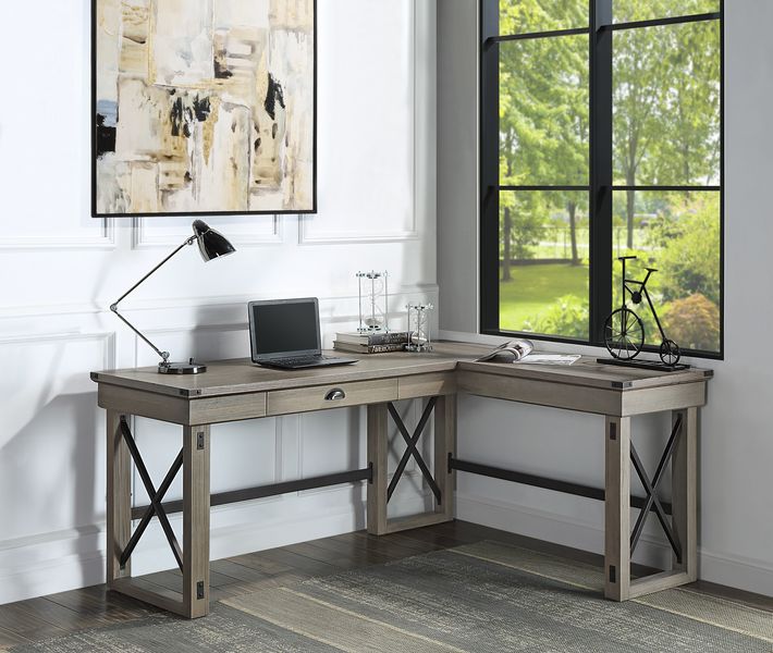 Talmar Oak Writing Desk W/Lift Top - Ornate Home