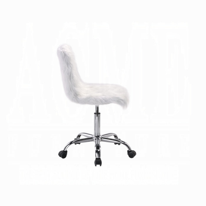 Arundell White Office Chair - Ornate Home