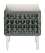 Bridgehampton White Armchair