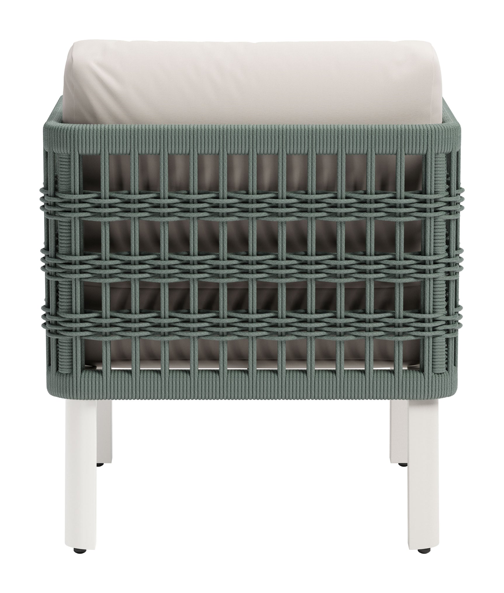 Bridgehampton White Armchair