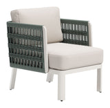 Bridgehampton White Armchair