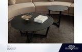 Onyx Black Ceramic Glass Coffee Table - Ornate Home