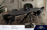 Onyx Black Extension Dining Table - Ornate Home