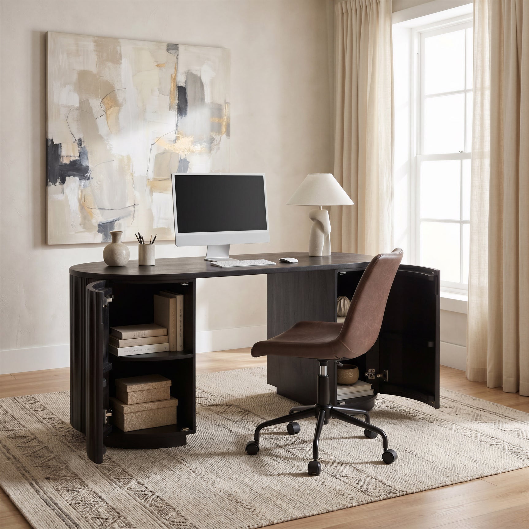 Byron Brown Office Chair