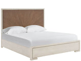 Modern Mist/Haze King Panel Bed