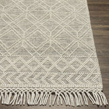 Ossun Wool Rug with Tassels