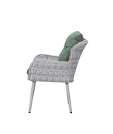 Jenneva Night Green/Gray 7PC Patio Dining Set