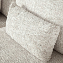 Owen Oat Fabric Sleeper Sofa - Ornate Home