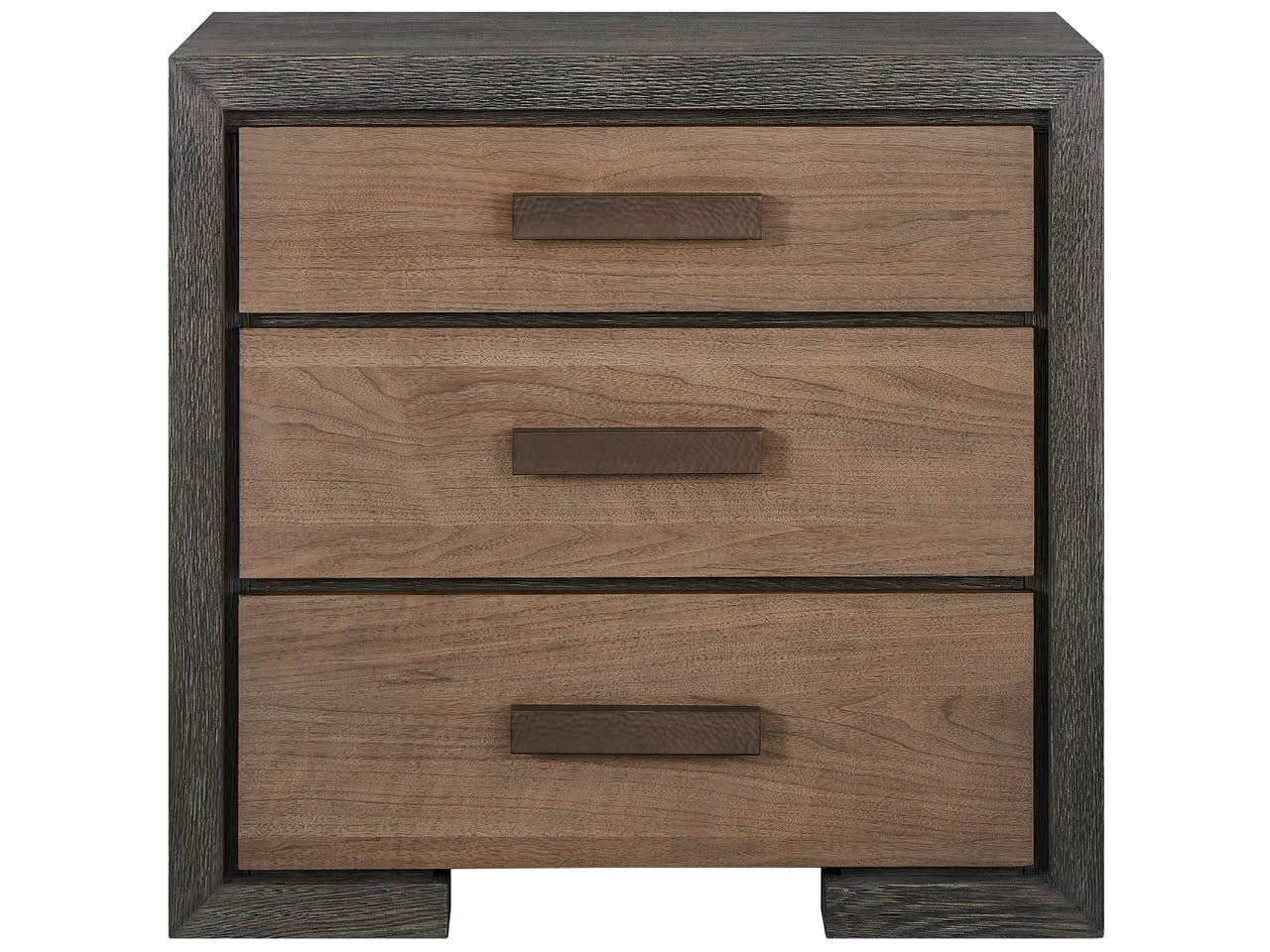 Modern Veil Oak/Haze Walnut Nightstand