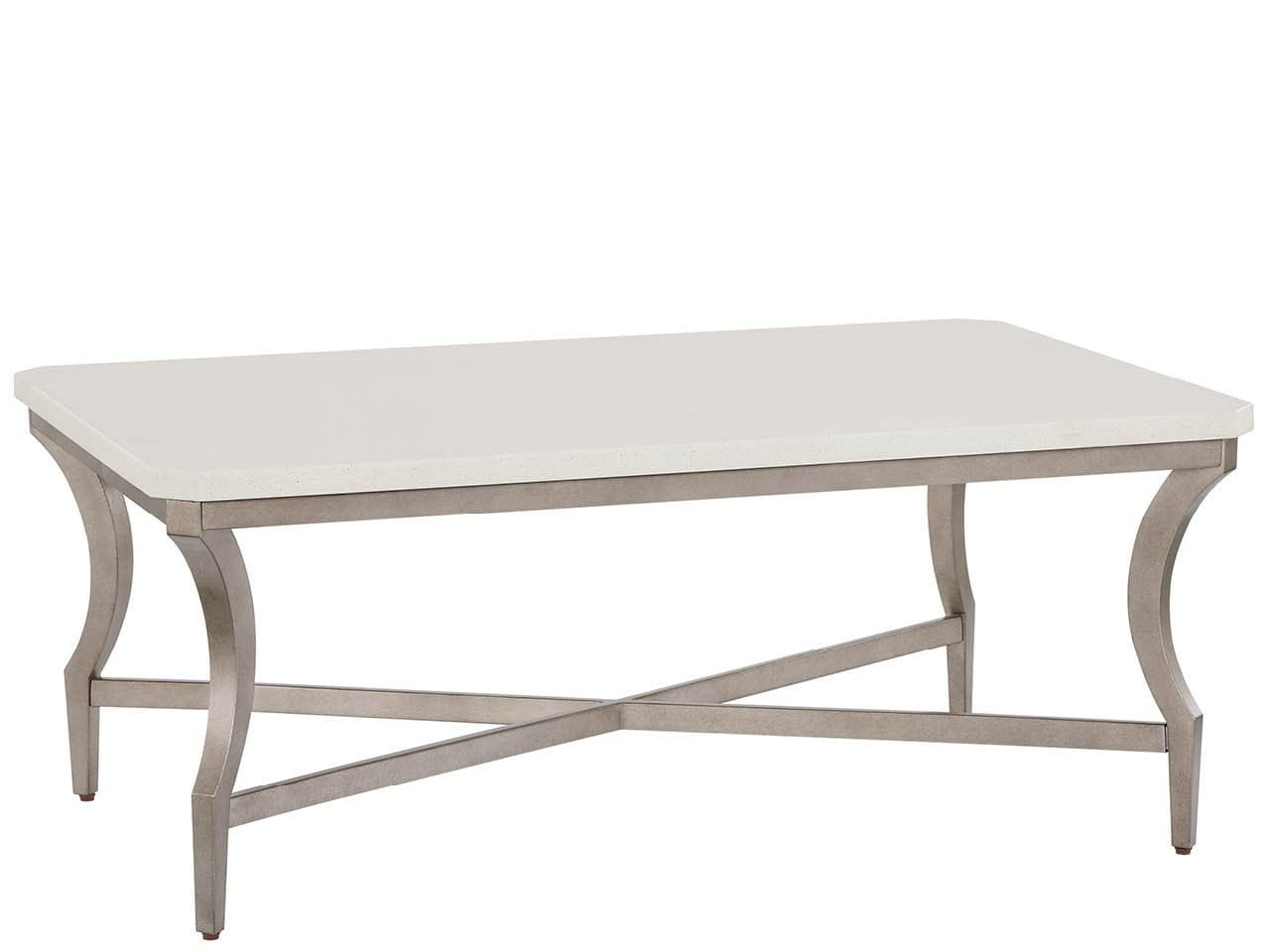 Birchaven Aged Pewter/White Cocktail Table