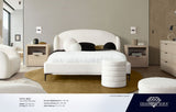 Path White Shearling Bed - Ornate Home