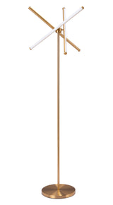Garza Brass Floor Lamp