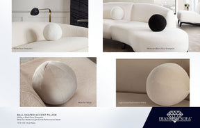 Ball Accent Pillows (Set of 2) - Ornate Home
