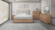Florian Natural Upholstered Storage Platform Bedroom Set