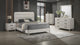 Nyomi White Upholstered Panel Bedroom Set