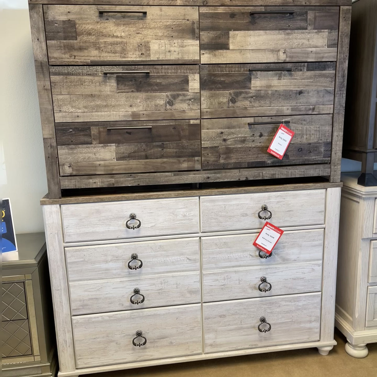 Derekson Multi Gray Dresser