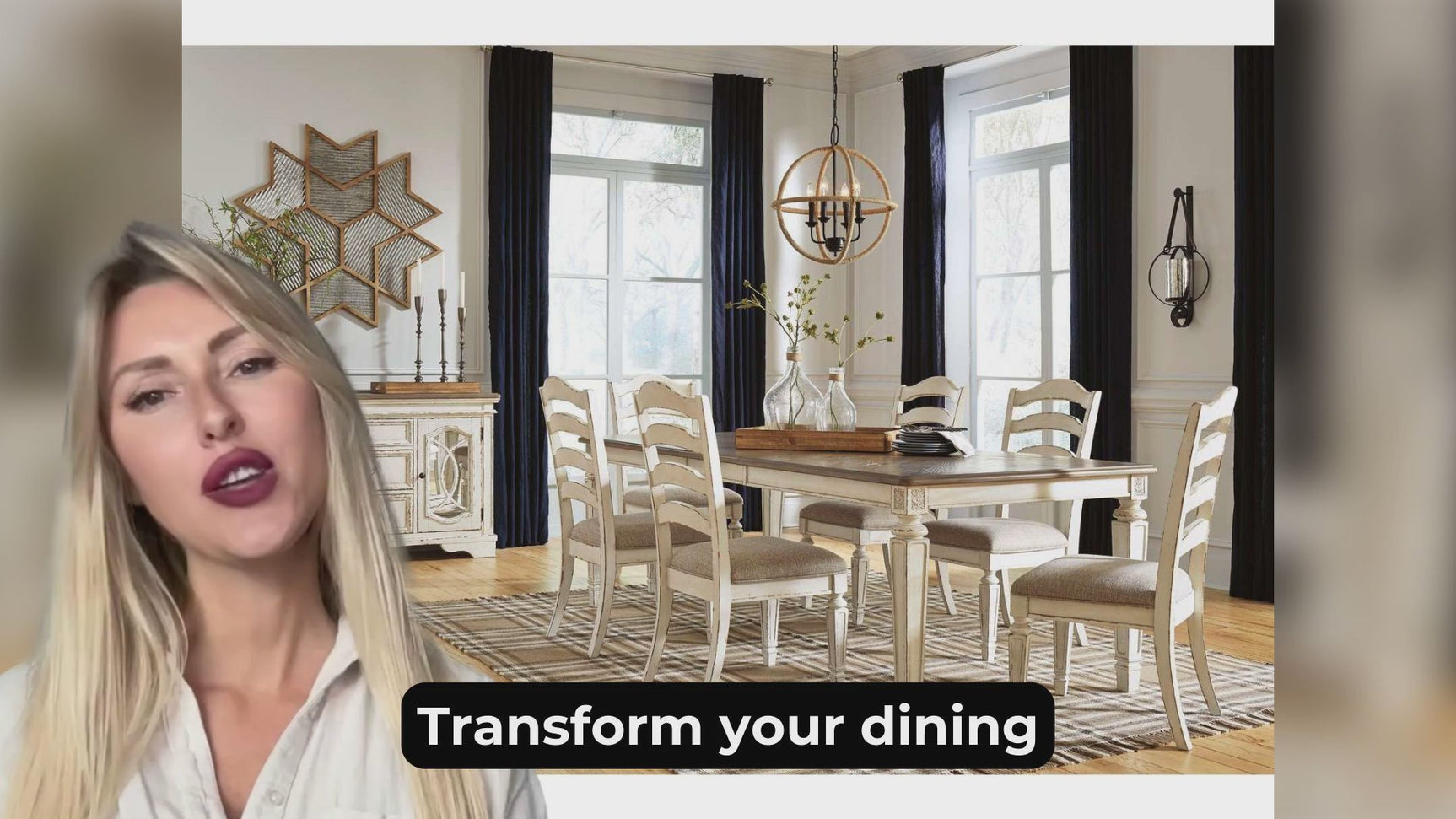 Realyn Dinner Room Collection by Ashley Furniture