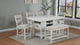 Wendy White Counter Height Dining Set