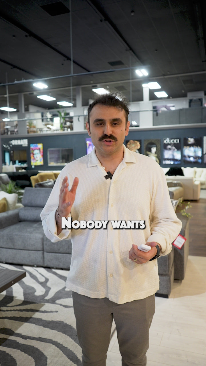 Lucious Gray Double Slider Power Sectional Sofa w/ Storage LAF Chaise